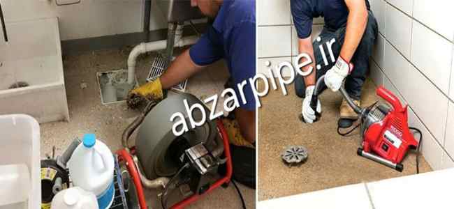 لوله بازکنی کفشور با فنر برقی