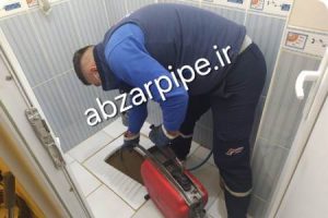 باز کردن لوله فاضلاب با فنر